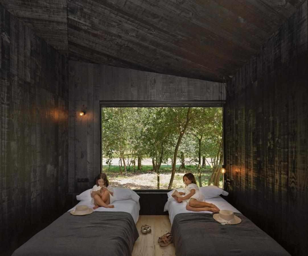 A Leira 116 Cabanas De Diseno Sarria Esterno foto