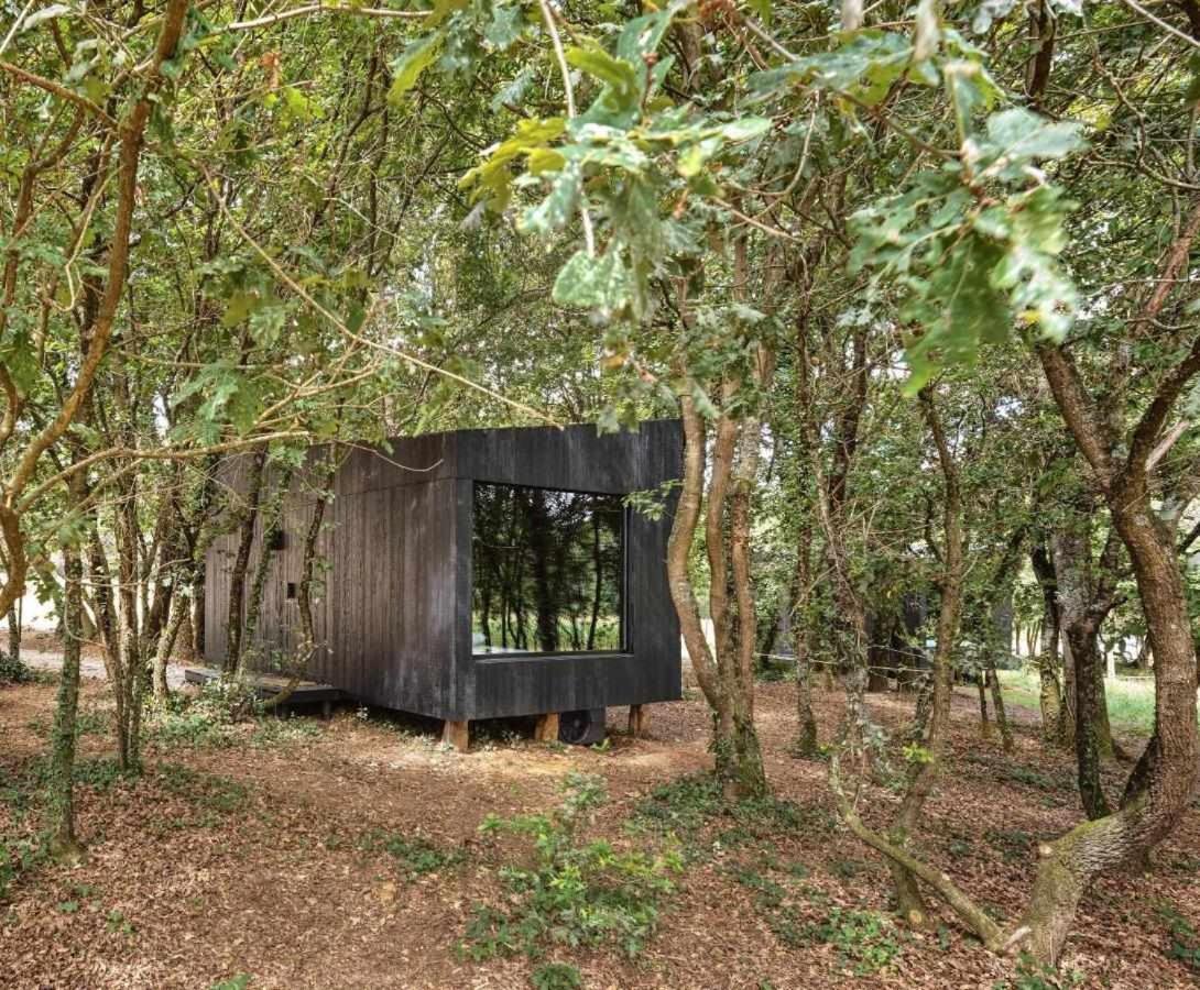 A Leira 116 Cabanas De Diseno Sarria Esterno foto