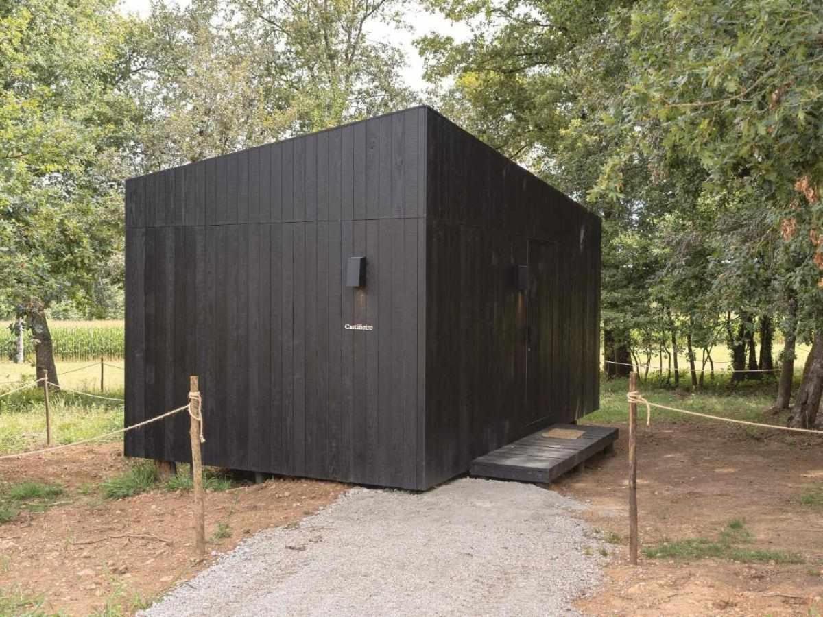 A Leira 116 Cabanas De Diseno Sarria Esterno foto
