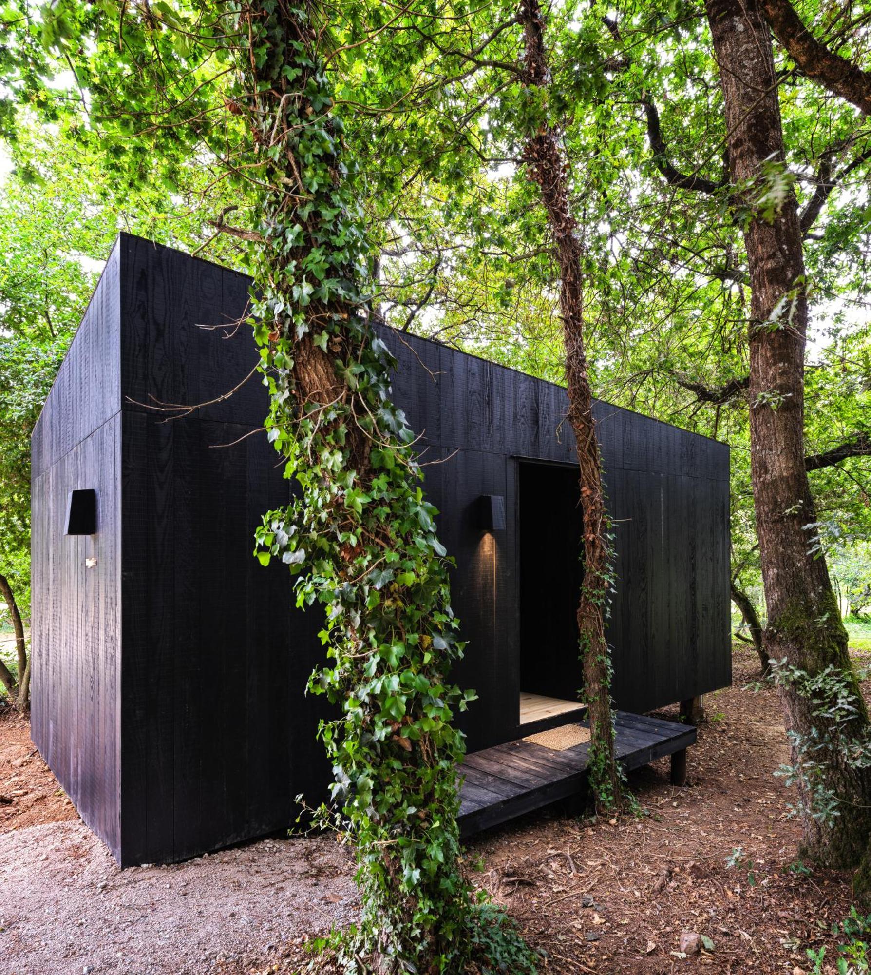 A Leira 116 Cabanas De Diseno Sarria Esterno foto